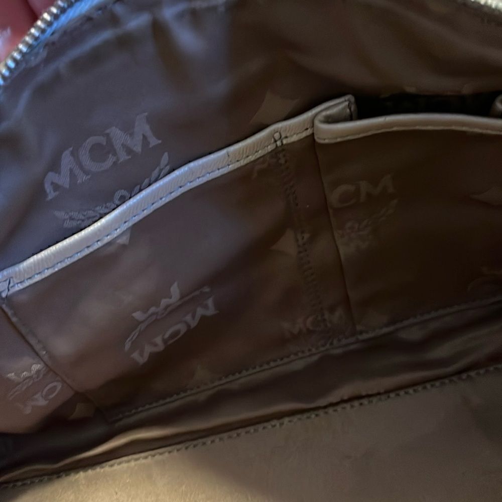 MCM MUNCHEN FABRIC SATCHEL - Picture 10 of 14